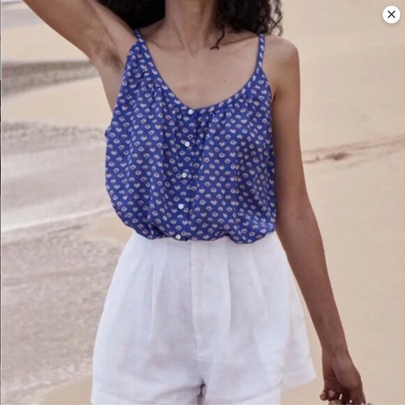 Doen NWT Nalina Top - Bord De Mer Sz L - Picture 2 of 3